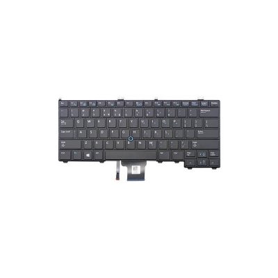 US Laptop Keyboard For Dell Latitude E7440 E7240 Black US Keyboard with Mouse Pointer backlight